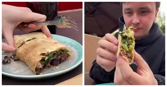 Самая дорогая шаурма в России