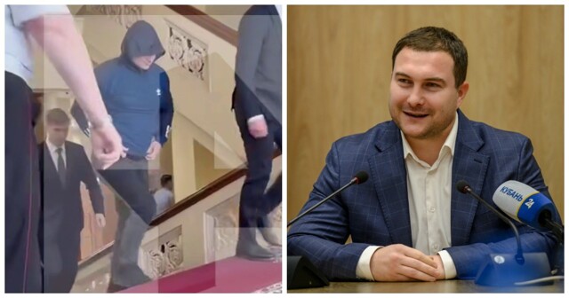 Уволенного в прямом эфире замгубернатора Краснодарского края задержали силовики