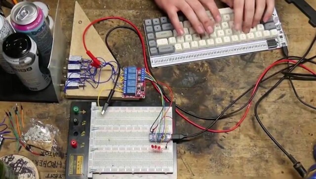 Клавиатура для любителей громко печатать