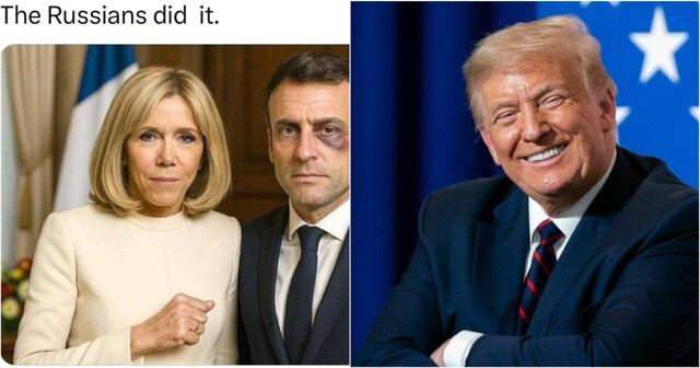 Трамп дал дельный совет избитому женой Макрону