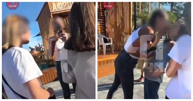 В Сочи женщина подралась с подростками из-за лавочки