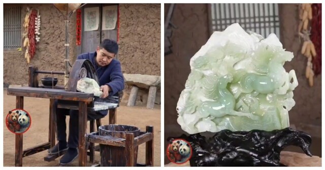 Мастер из Хэнань создает невероятные работы из нефрита