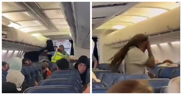 Африканец напал на сотрудника полиции на борту рейса из Нью-Йорка в Дублин
