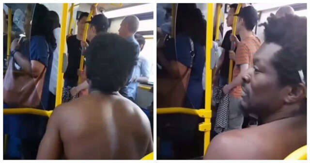 В США афроамериканец  публично оскорбил китайца на расовой почве