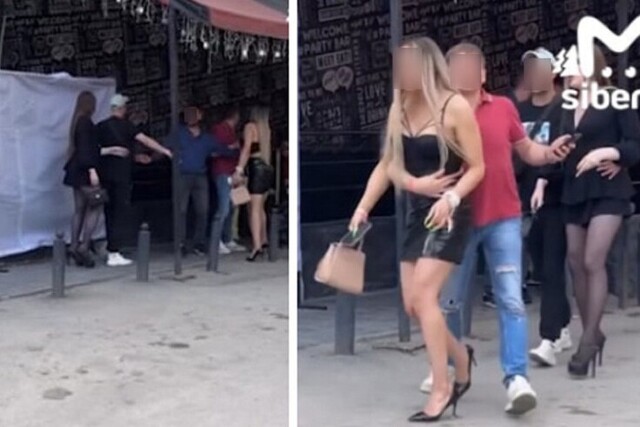 В Новосибирске трансвеститы подрались с девушками у ночного клуба