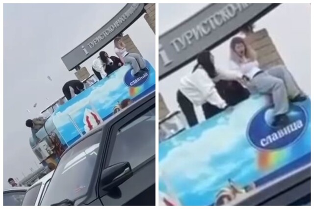 В Нижнем Новгороде подростки вскрыли фургон с мороженым и разбросали лакомство