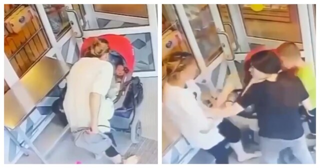 В Благовещенске мать избила ребёнка в коляске