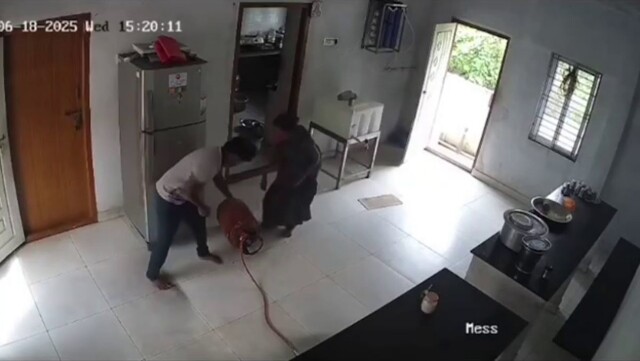 Взрыв газа в Индии