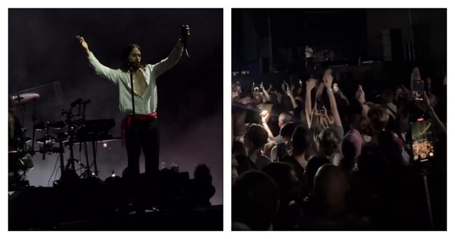 На концерте 30 Seconds to Mars фанаты исполнили российские хиты