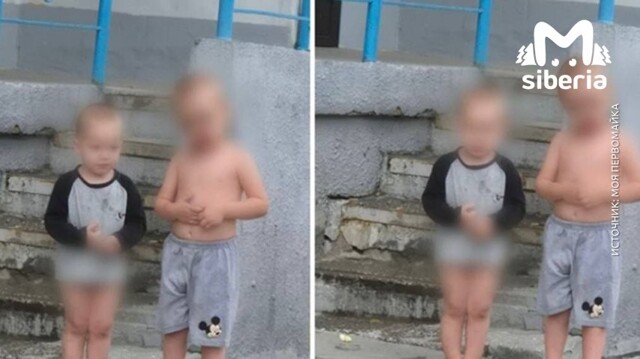 Полураздетых детей нашли на парковке в Новосибирске