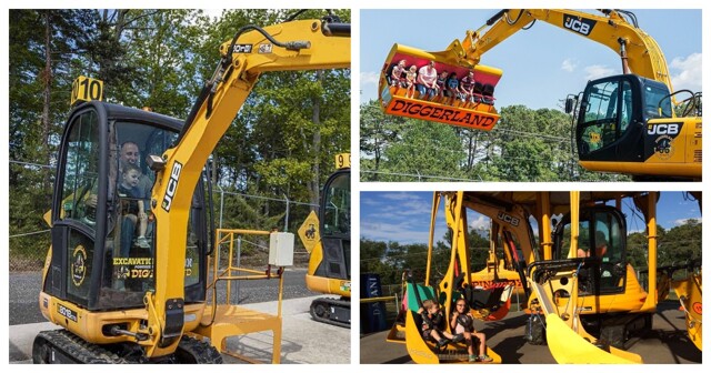 Парк развлечений для любителей строительной техники