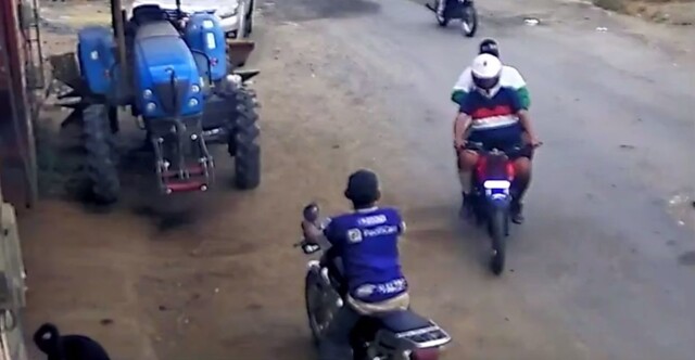 Эквадорский горе-налётчик