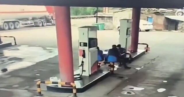 Второй день рождения сотрудников заправки