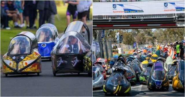 Гонки на педальных болидах в Австралии: крути педали, пока медаль не дали