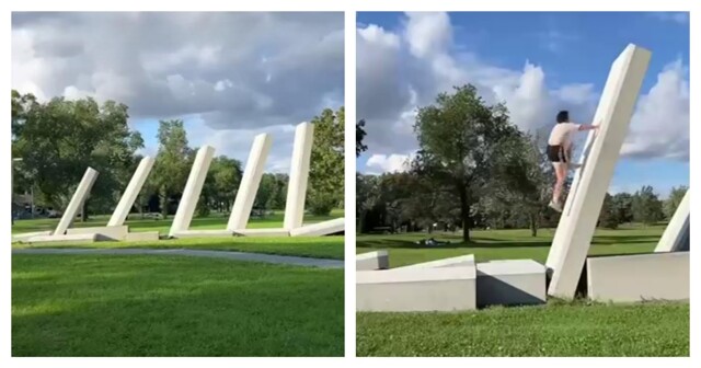 Спортсменка и разные углы наклона