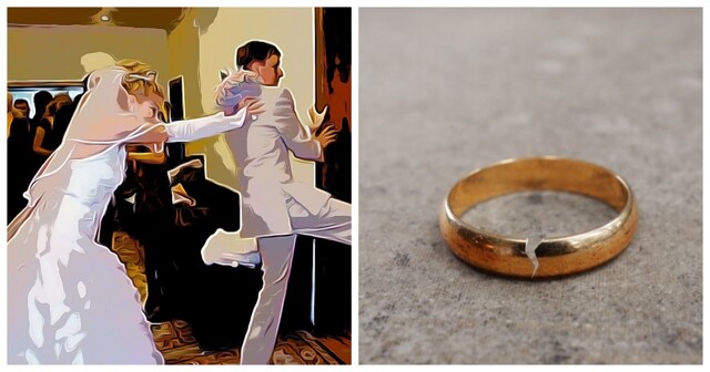 Браки-однодневки: реальные истории о невероятно коротких союзах, продлившихся от несколько часов до нескольких месяцев