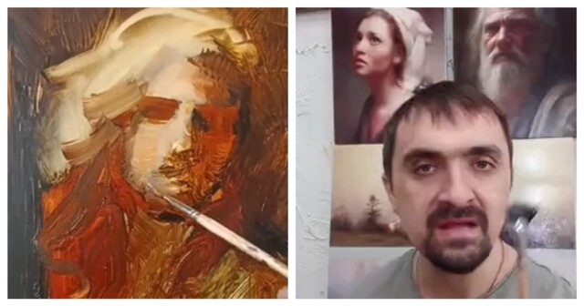 Портрет в духе XVIII века