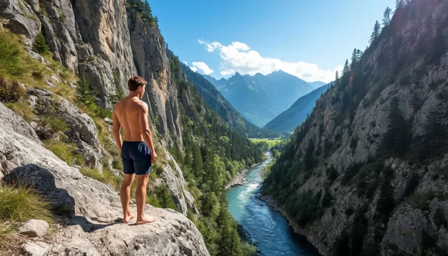 Экстремал погиб после прыжка со скалы в воду