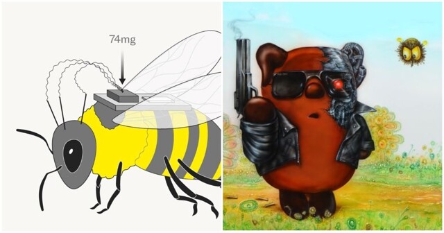 Китай представил новую разработку — киберпчёл