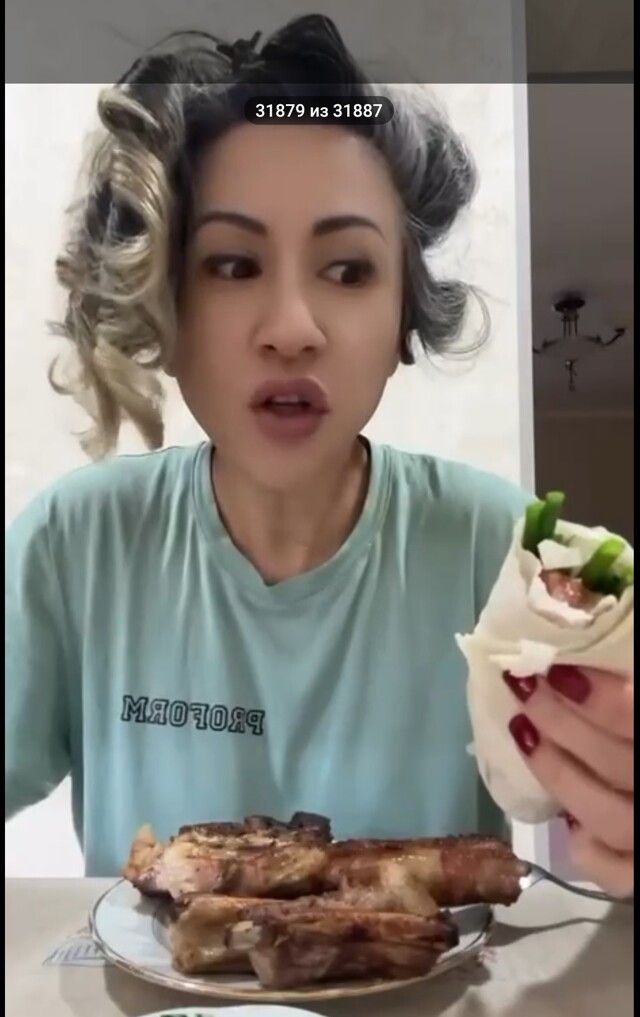 Дагестанка пришла с работы, и бомбанула в ТикТоке со своих земляков