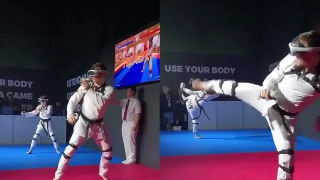 Боевые искусства теперь без увечий: в Сингапуре прошел турнир по тхэквондо в VR