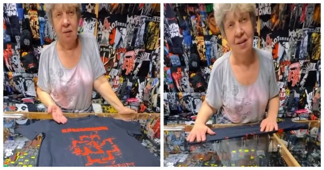 Бабушка вышла на пенсию и стала продавать одежду для металлистов в Сочи