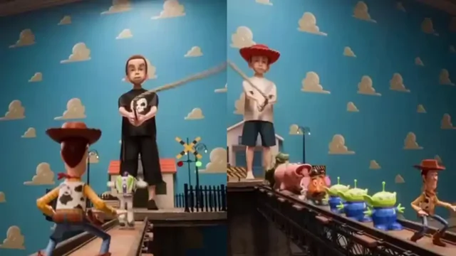 Энтузиаст переместил героев мультфильма «История игрушек» в «Игру в кальмара»