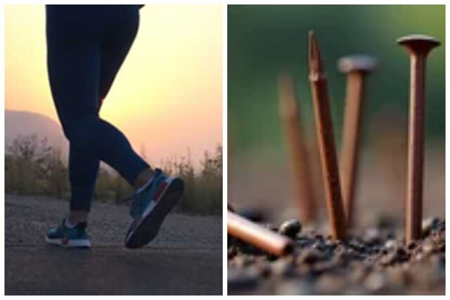 "Мне кажется, я не дойду домой": жительница Анапы проткнула ногу, попав в самодельную ловушку из гвоздей