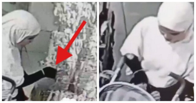 В Нефтеюганске две женщины в хиджабах обворовали магазин