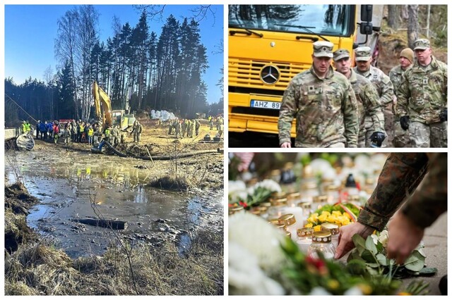 "Их жертва не должна быть забыта": в Литве посмертно наградили погибших в болоте солдат НАТО и пообещали поставить им памятник