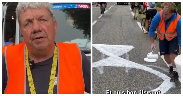 Тур де Франс: работа, где нужно скрыть любые непристойные граффити