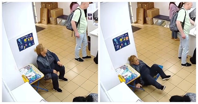 Иногда детские зоны в пунктах выдачи используются не по назначению