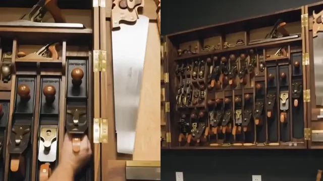 Мечта столяра-перфекциониста: мужчина снял идеальный шкаф для столярного дела