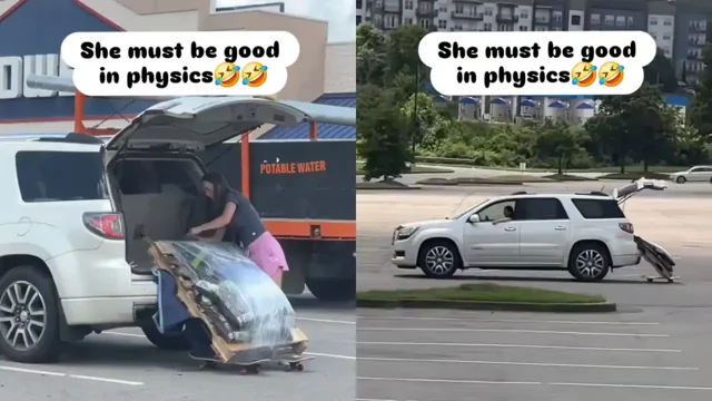 Девушка придумала странный, но рабочий способ транспортировки товара