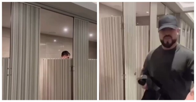 В московском ТЦ посетительница спалила в женском туалете извращенца, который подглядывал за девушками в кабинках