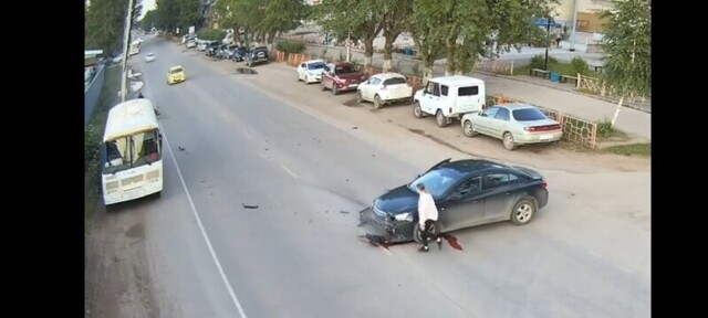 Я же посмотрела! ДТП с мотоциклистом в Усть-Кут