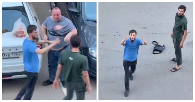 В Краснодаре подвыпившие мужчины возомнили себя блюстителями порядка и напали на случайного прохожего