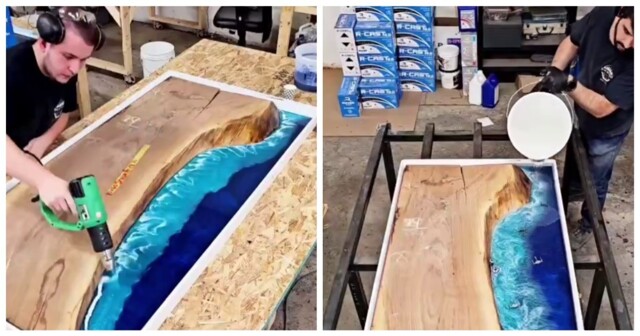 Эффектный стол по мотивам «Звёздных войн»