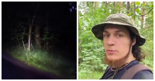 Как с помощью пары светоотражающих кружочков напугать до прохожего в темное время суток