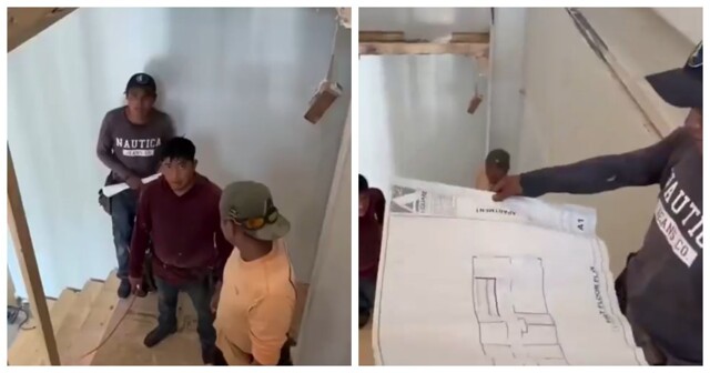 Построили лестницу в неправильном направлении