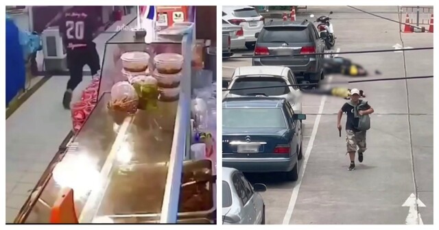 Мужчина устроил стрельбу на  рынке в Таиланде