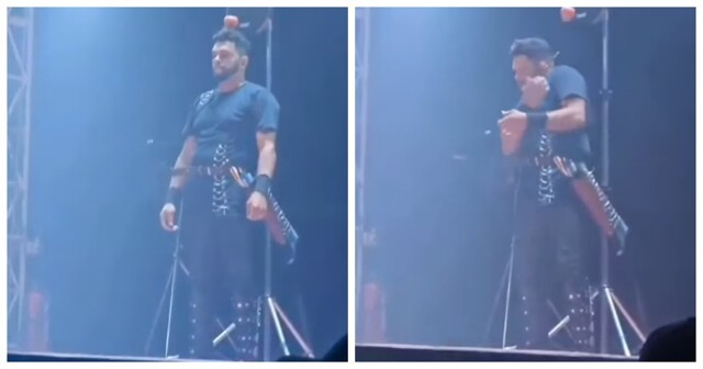 Лучник проколол молодому человеку ухо