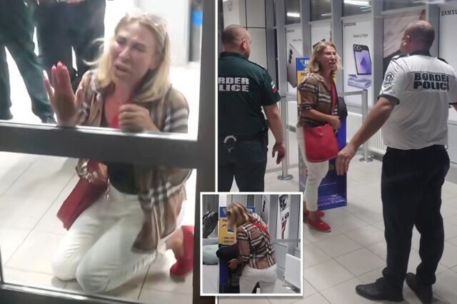 Авиакомпания отказала в перелете женщине, которая заплакала и встала на колени