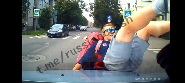 Рубрика внезапный Курьер. Псков ДТП