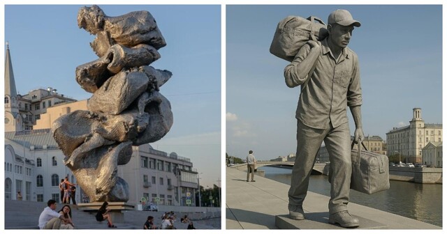 В Москве на месте скандально известной скульптуры предложили установить памятник мигранту
