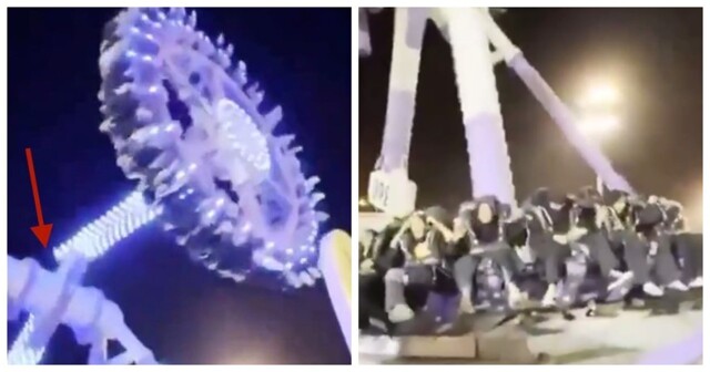 В Саудовской Аравии рухнул аттракцион с людьми