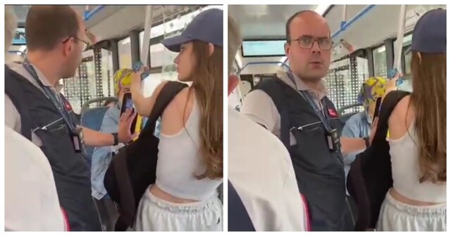 В Москве контролёр не дал оплатить проезд только что вошедшей в автобус девушке