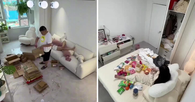 Мужчина показал, как ведётся хозяйство в китайской семье