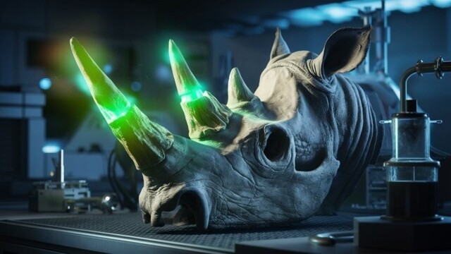 Ученые заражают рога носорогов радиацией для борьбы с браконьерами