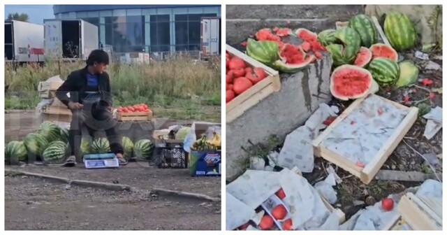 Жительница Новосибирска разнесла точку нелегального торговца